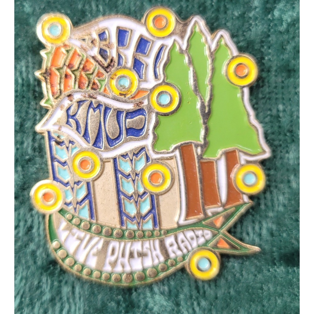 Kingpin Phish Live Phish Radio Enamel Pin Numbered 68 Jam Band Hat Lapel Pin - Picture 6 of 6